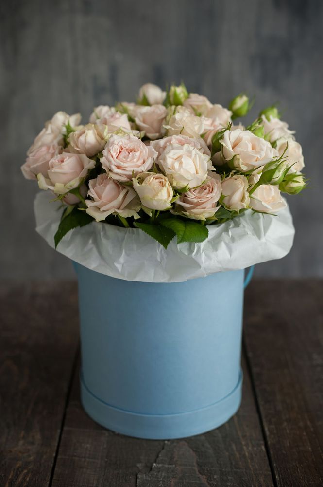 свадебная коробка XL с пионами для церемонии в Тюмени