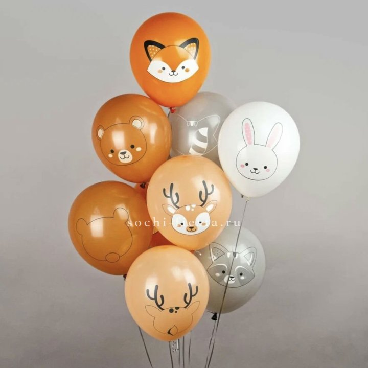 Воздушный шар "Животные" в Тюмени