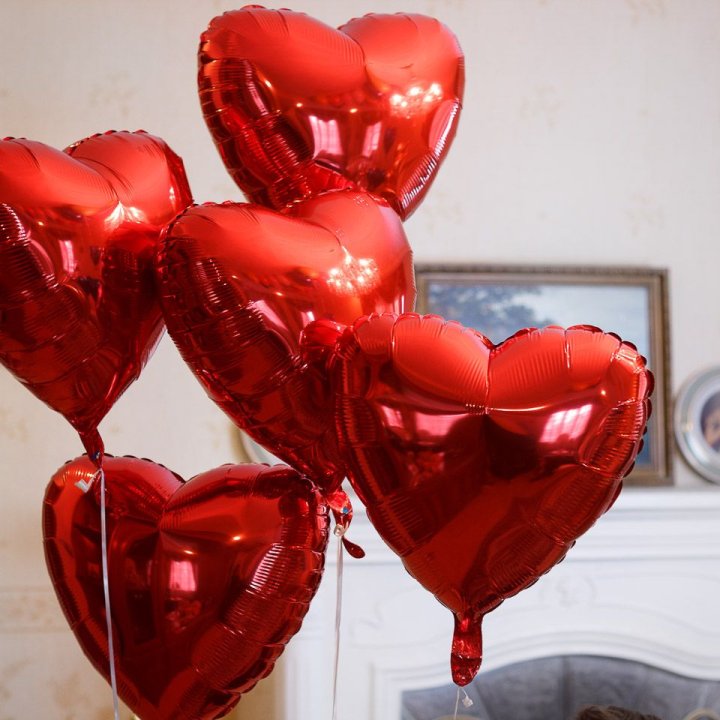 Фольгированный шар "Сердце" в Тюмени