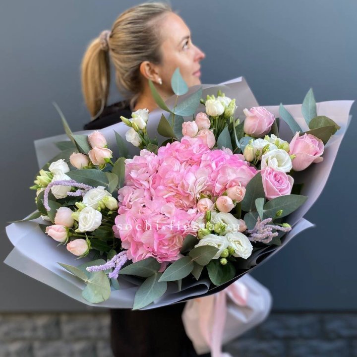 Дизайнерский букет "Кристал" в Тюмени