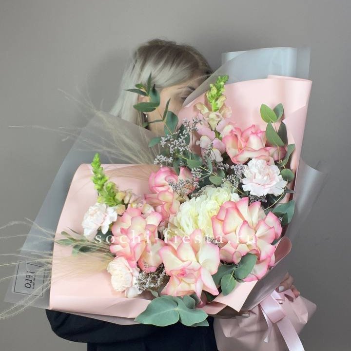  Букет  "Закат для неё" в Тюмени