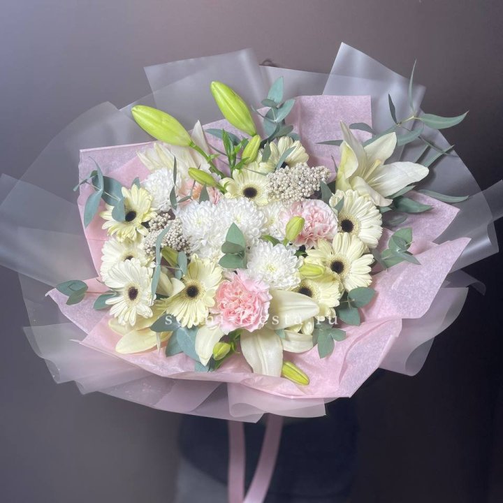 Букет "Нежная савана" в Тюмени