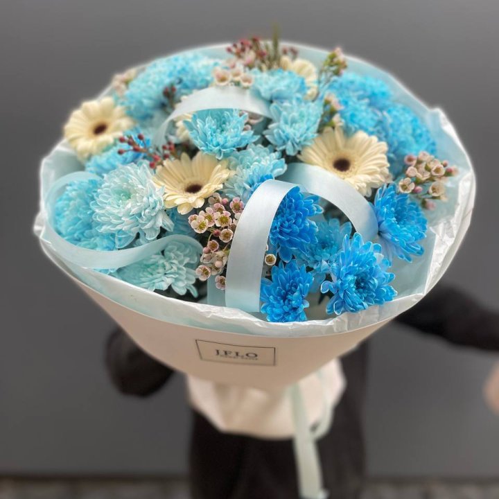 Букет "Голубые дали" в Тюмени