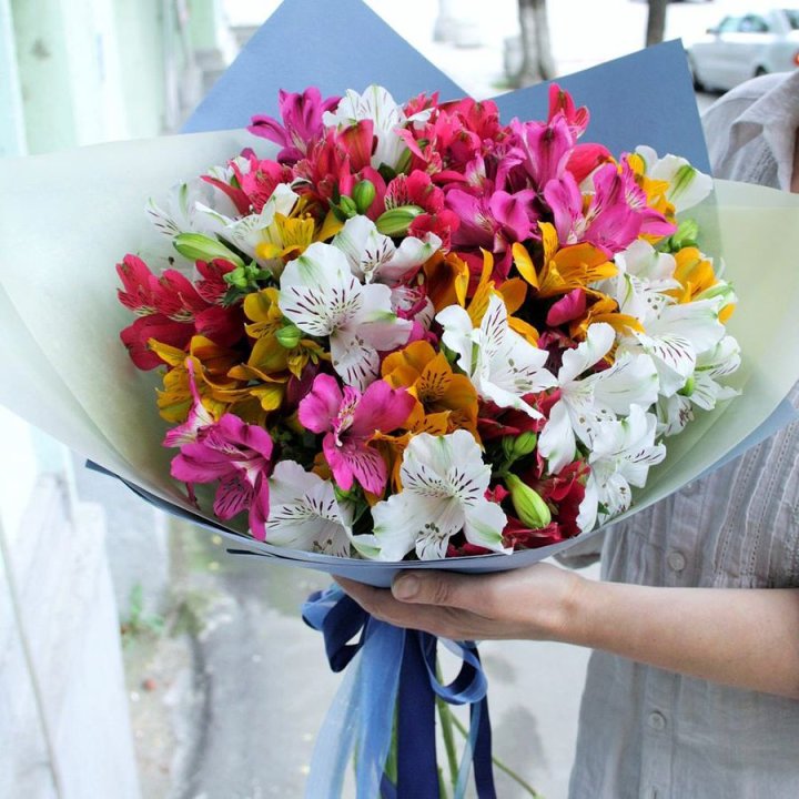 Микс альстромерий в Тюмени