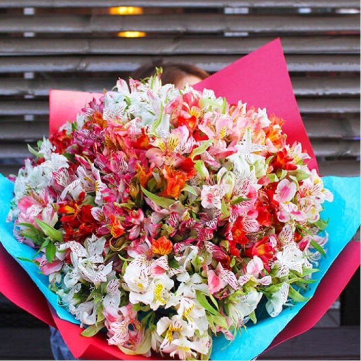 101 альстромерия в Тюмени