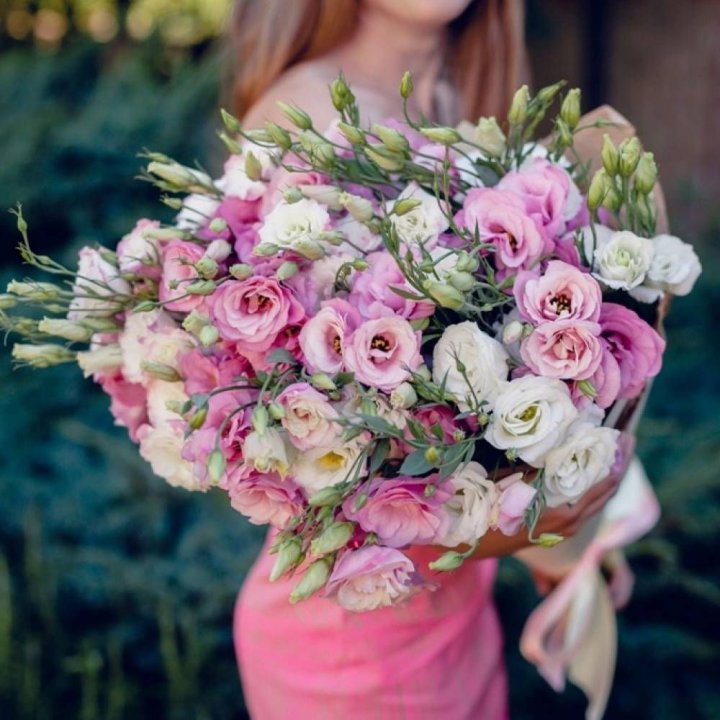 Букет эустом №1  в Тюмени