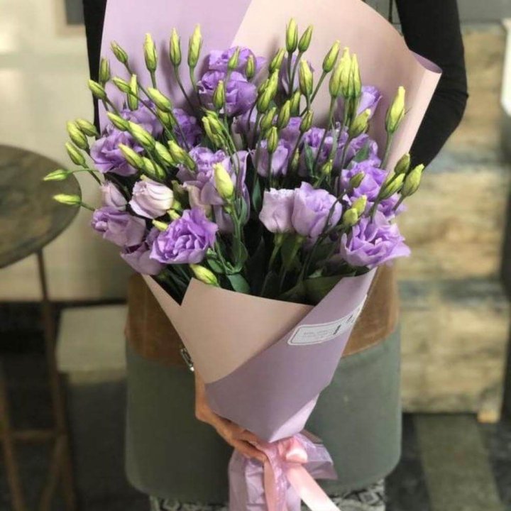 Букет эустом "Лило" в Тюмени