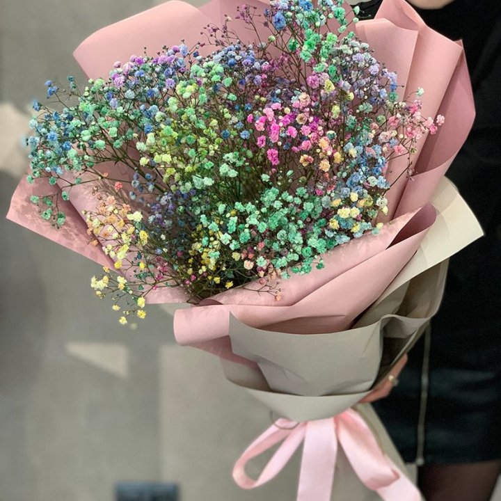 Букет гипсофил №3 в Тюмени