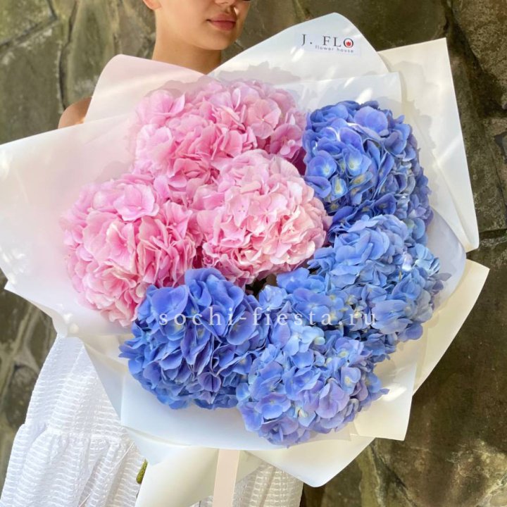 Букет гортензий №1 в Тюмени