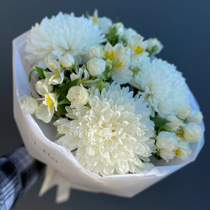 Букет из хризантем "Миранда" в Тюмени