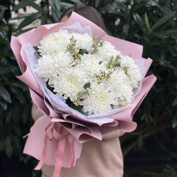 Букет хризантем №1 в Тюмени