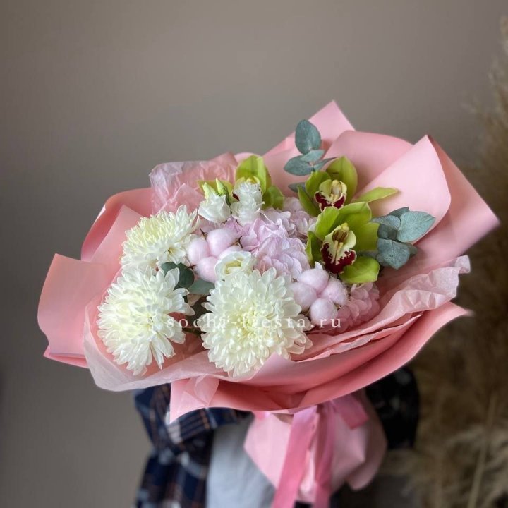  Букет с орхидеями "Вита" в Тюмени