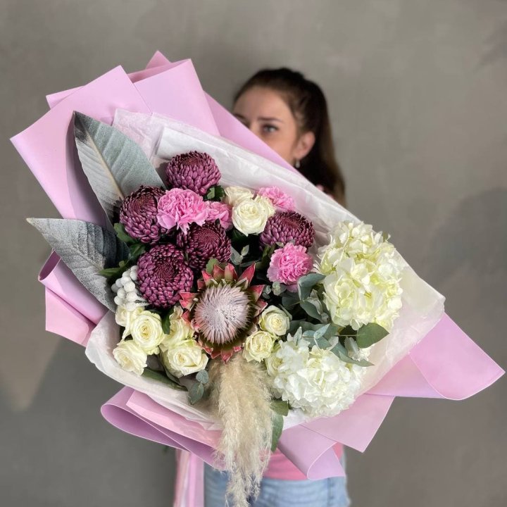 Дизайнерский букет №17 в Тюмени