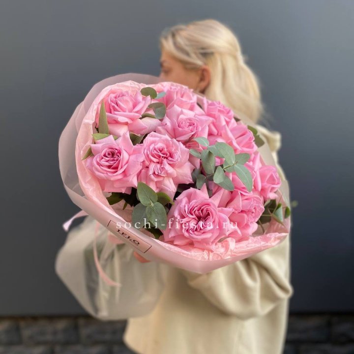 Букет роз "Минифу-2" в Тюмени