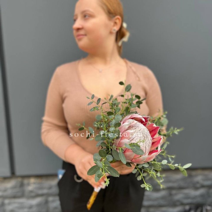 Свадебный букет "Протея" в Тюмени