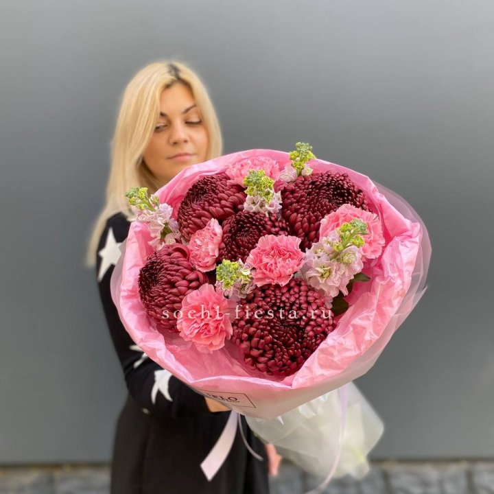 Букет "Сияющая любовь" в Тюмени