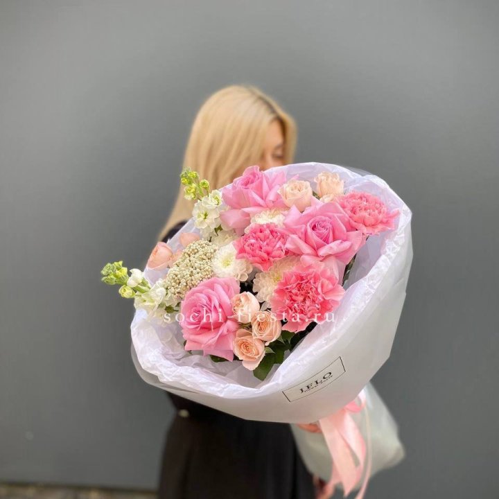 Букет "Нежный поцелуй" в Тюмени