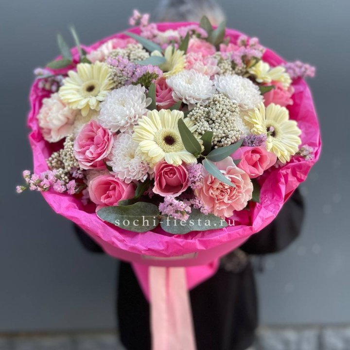 Букет "Нежное послание" в Тюмени