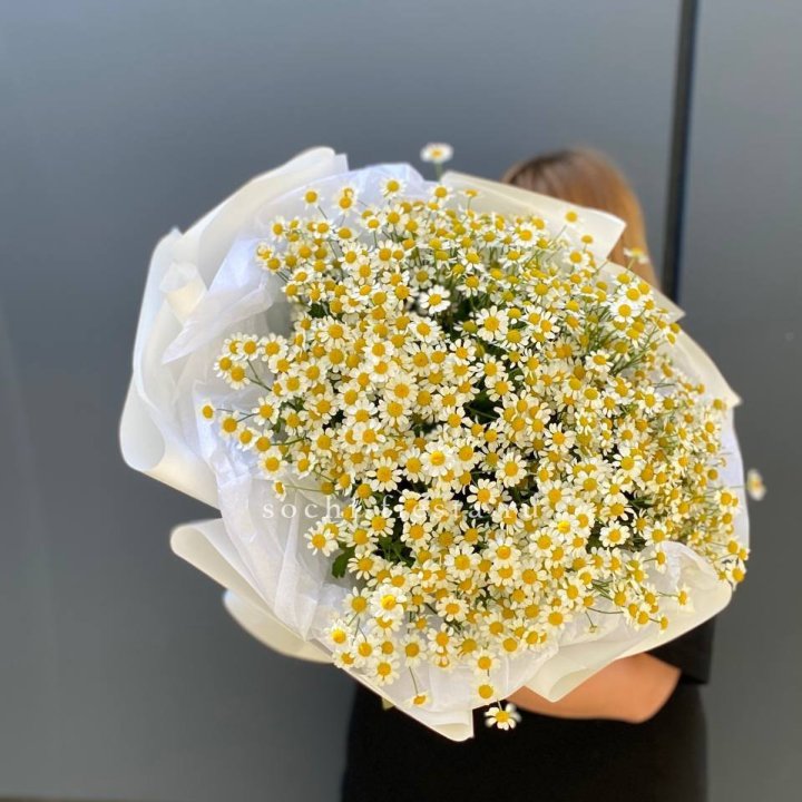 Букет ромашек "Фемели" в Тюмени