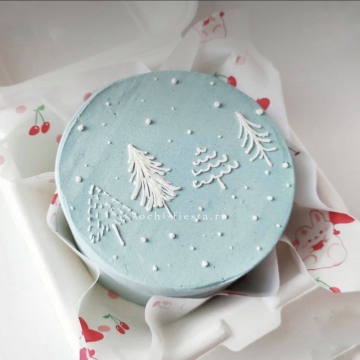 Бенто-торт "Елки" в Тюмени