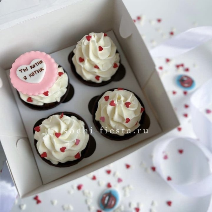 Набор капкейков "Для тебя" в Тюмени