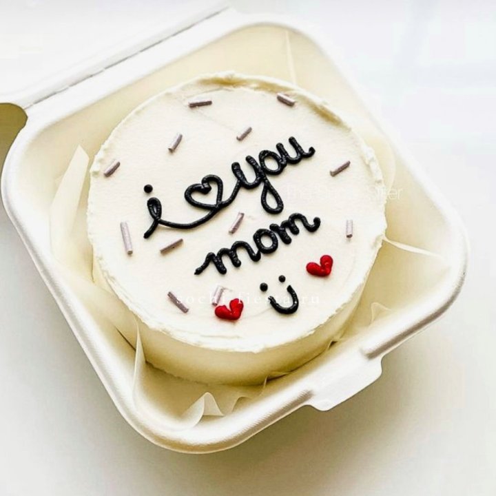 Бенто-торт "Мамочка, я люблю тебя!" в Тюмени