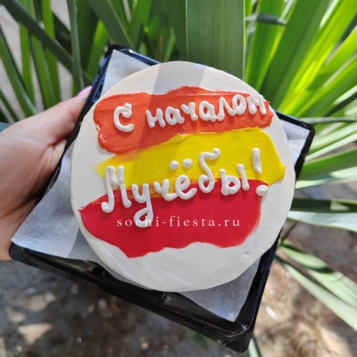 Бенто-торт "С началом учёбы"" в Тюмени