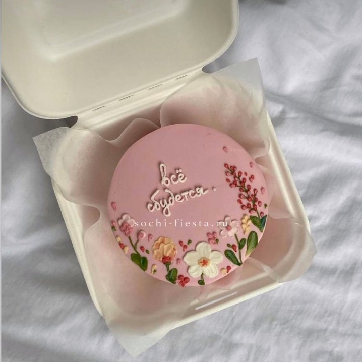 Бенто-торт "Все сбудется"  в Тюмени