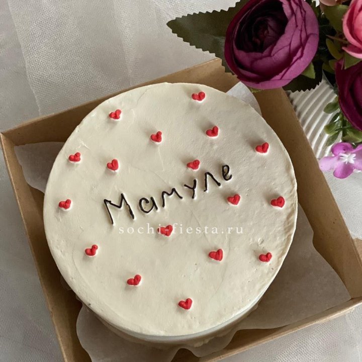 Бенто-торт "Мамуле" в Тюмени