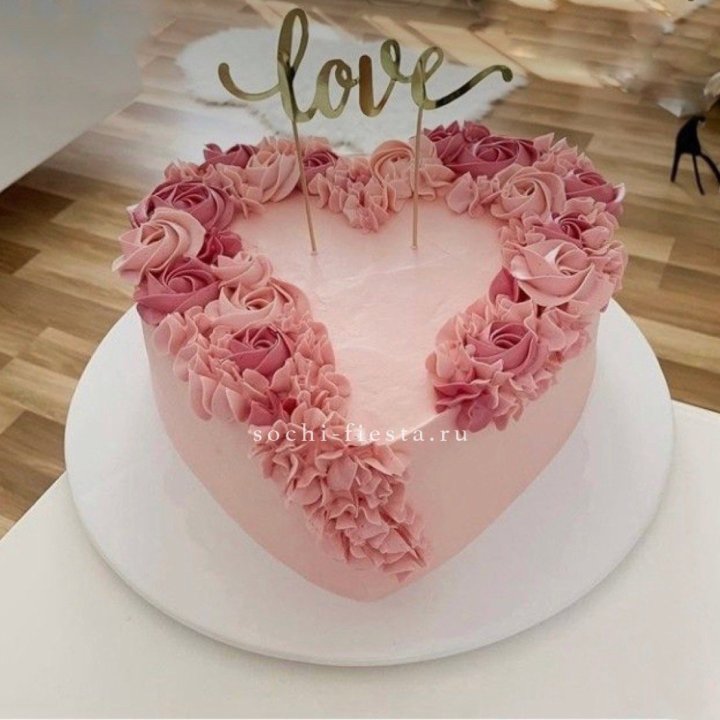 Торт "Сердце" 10 в Тюмени