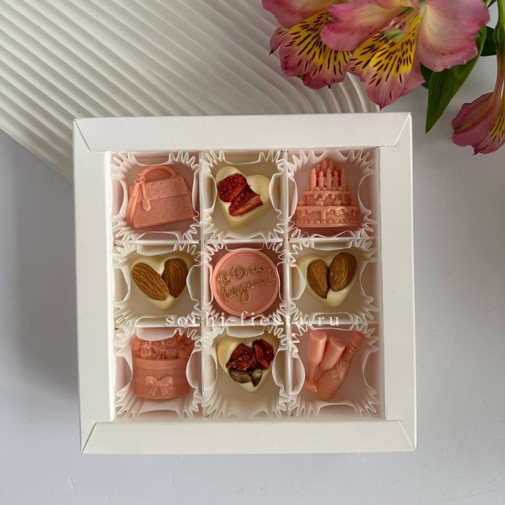 Конфеты из шоколада День Рождение в Тюмени