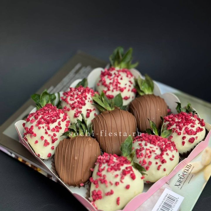 Клубника в шоколаде 9 ягод №2 в Тюмени