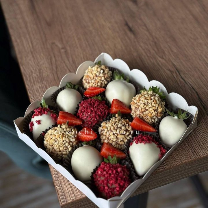 Клубника в шоколаде 12 ягод №2 в Тюмени