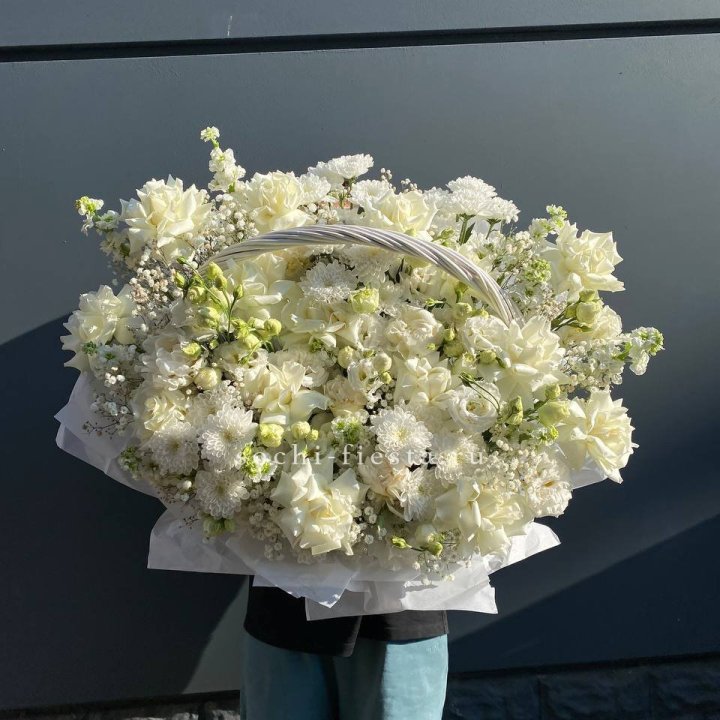 Корзина "Белоснежка" в Тюмени