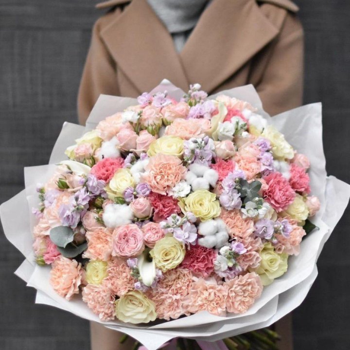 Макси-букет "Ванила" в Тюмени