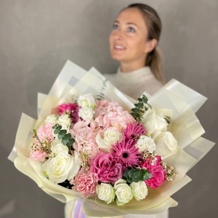 Дизайнерский букет "Мелоди" в Тюмени