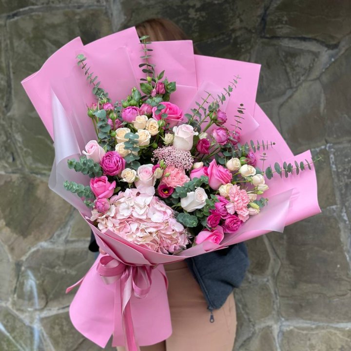 Дизайнерский букет "Паулина" в Тюмени