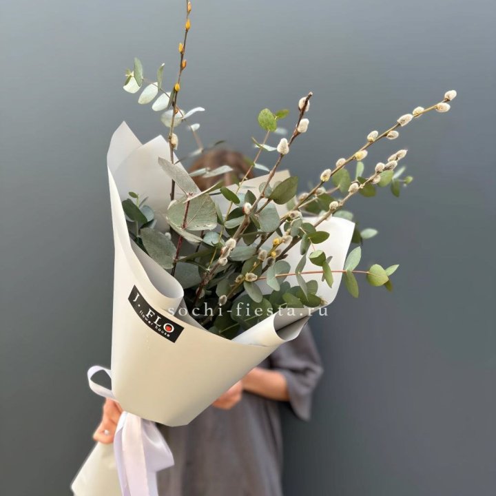 Букет Вербы и Эвкалипта в Тюмени