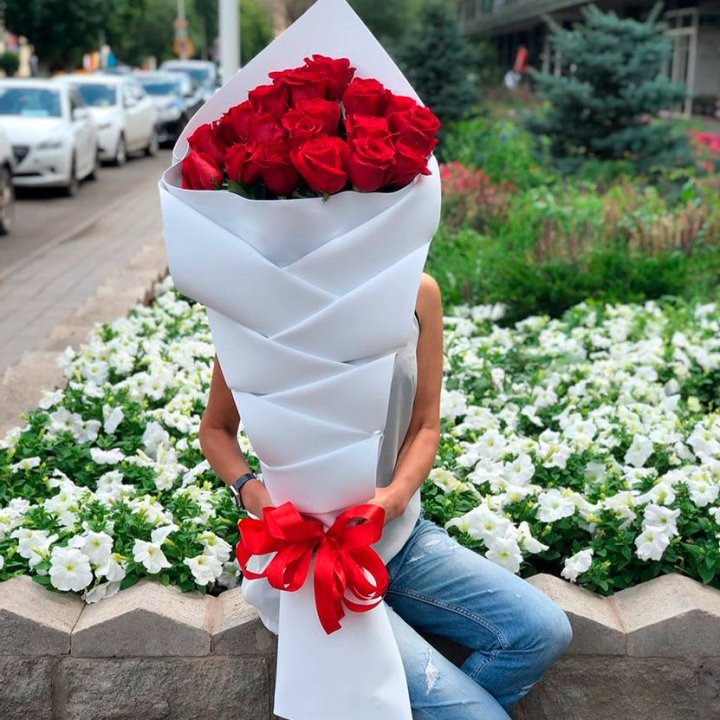 Высокие розы Кантри в Тюмени