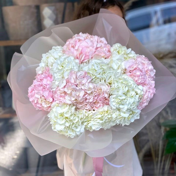 Букет гортензий № 3 в Тюмени