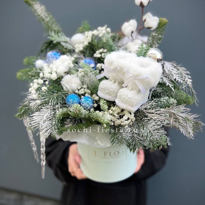 Новогодний бокс "Ботс блю" в Тюмени