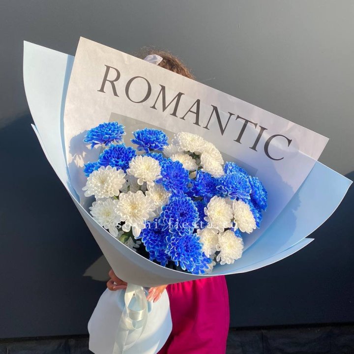 Букет кустовых хризантем  в Тюмени