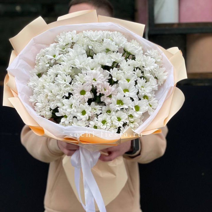  Букет хризантем в Тюмени