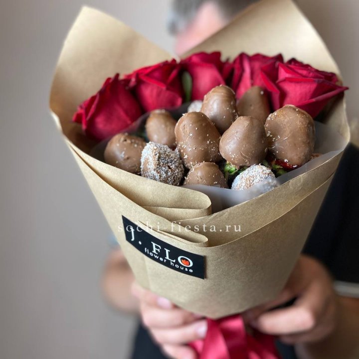 "Тандем с шоколадной клубникой" в Тюмени