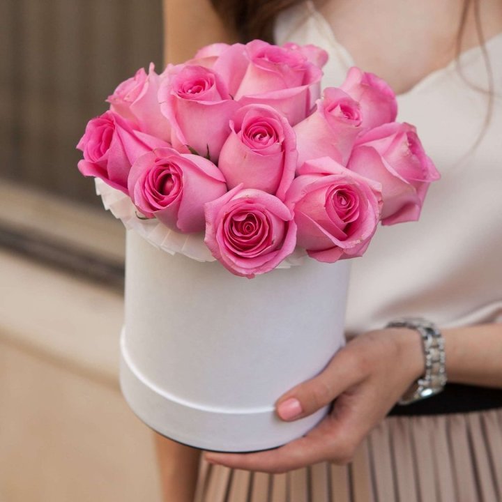 15 роз в боксе Кэтрин в Тюмени