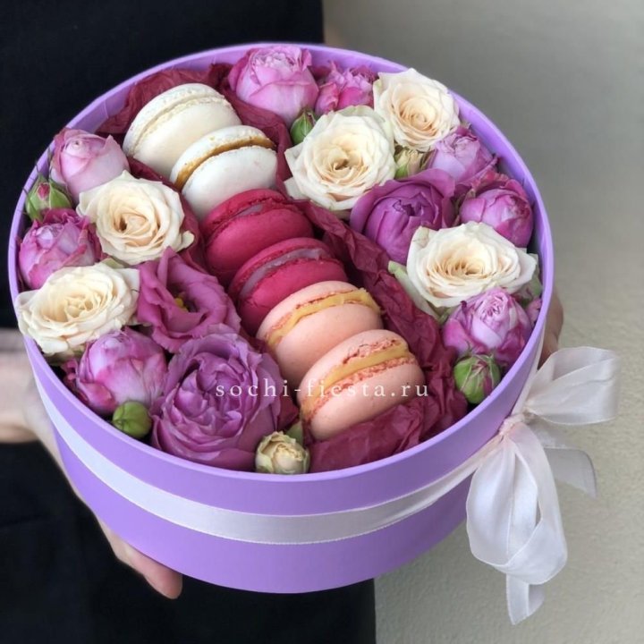 Цветочный бокс "Лаванди" в Тюмени