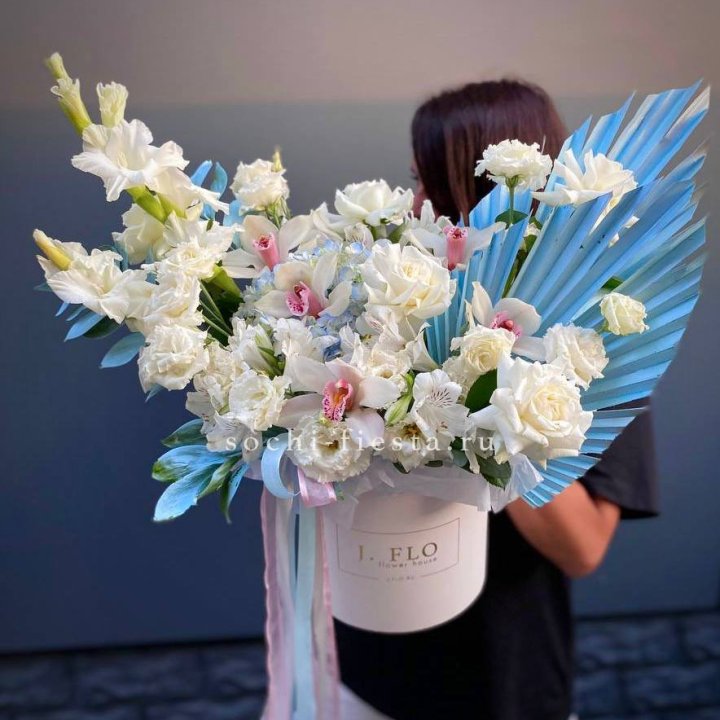 Цветочный бокс №3 в Тюмени