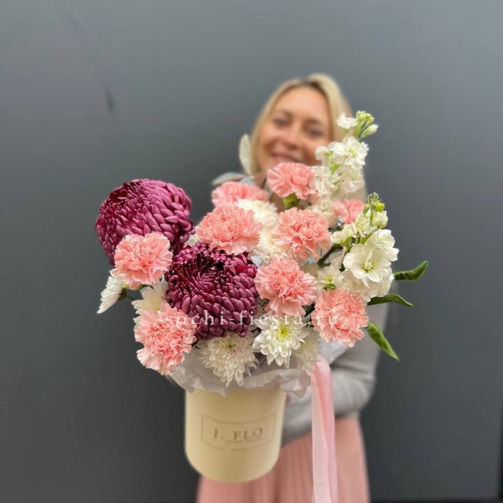 Цветочный бокс №4 в Тюмени