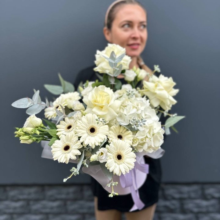 Цветочный бокс "Лавандовый сон" в Тюмени