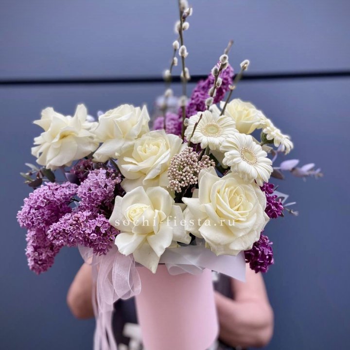 Цветочный бокс "Светлое Воскресенье" в Тюмени